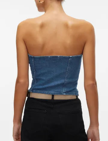 Top Vero Moda, albastru