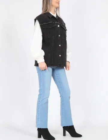 Vesta oversize Pieces, negru