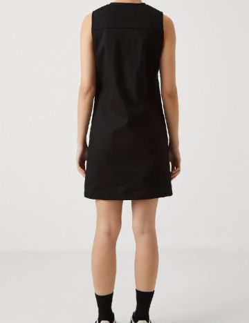 Rochie scurta Pieces, negru