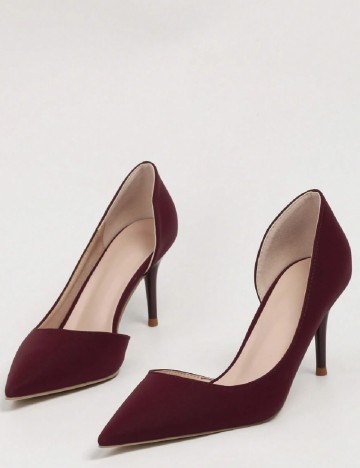 Pantofi SHEIN, visiniu