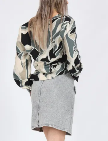 Fusta Vero Moda, gri