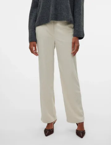 Pantaloni Vero Moda, crem