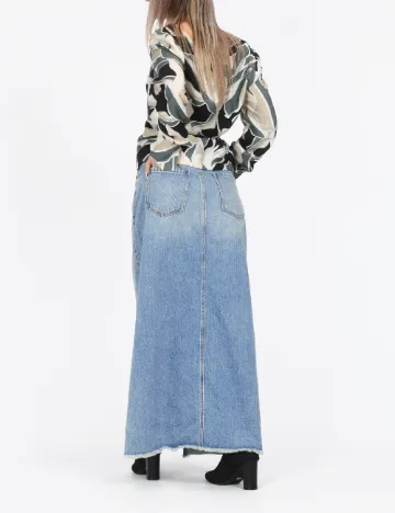 Fusta Vero Moda, albastru
