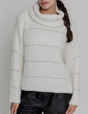 Pulover Vero Moda, alb