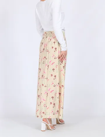 Fusta Vero Moda, crem