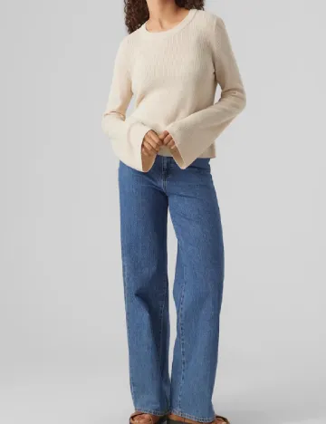 Bluza Vero Moda, crem