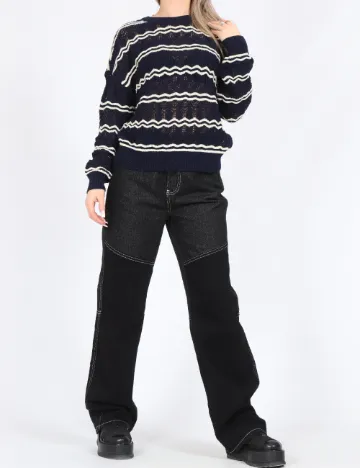 Bluza Vero Moda, bleumarin