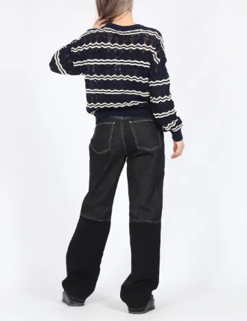 Bluza Vero Moda, bleumarin