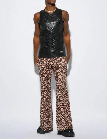 Pantaloni SHEIN, animal print