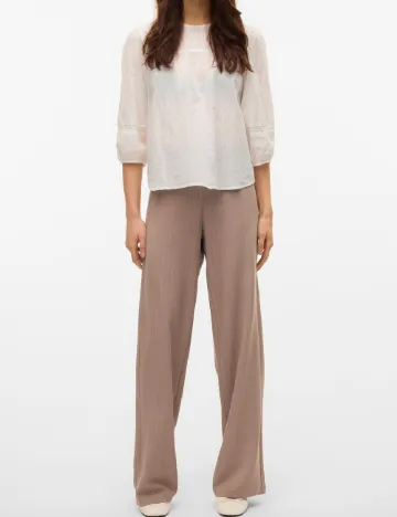 Pantaloni Vero Moda, maro