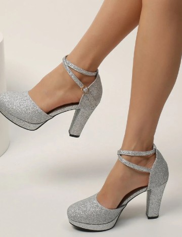 Pantofi SHEIN, gri