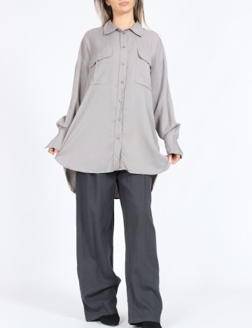 Camasa Vero Moda, gri