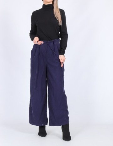 Pantaloni Vero Moda, bleumarin