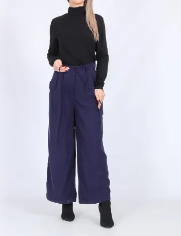 Pantaloni Vero Moda, bleumarin