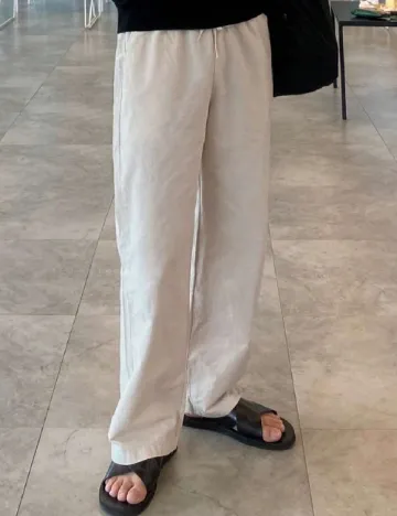 Pantaloni Dazy, bej