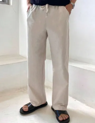 Pantaloni Dazy, bej