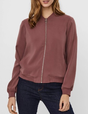 Jacheta Vero Moda, roz pudra inchis