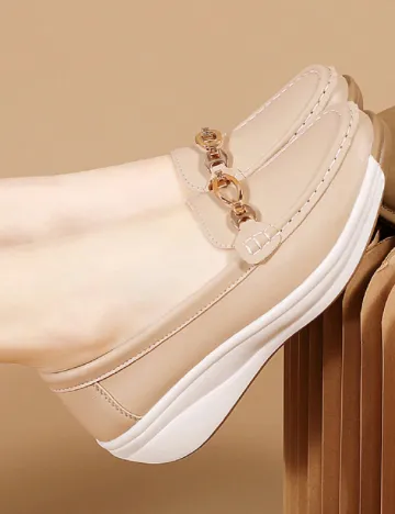 Mocasini SHEIN, maro
