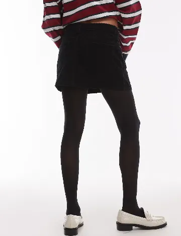 Fusta Top Shop, negru