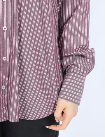 Camasa Oversize Vero Moda, pruna