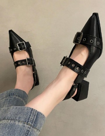 Pantofi SHEIN, negru