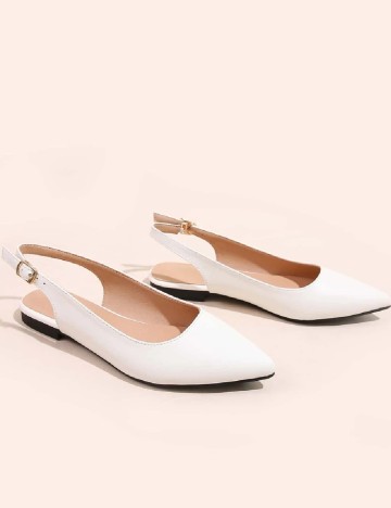 Pantofi SHEIN, alb