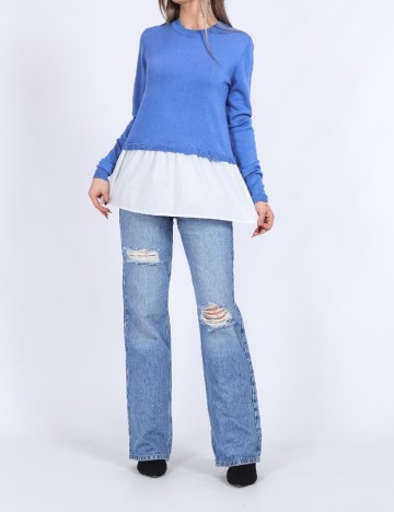 Bluza Vero Moda, albastru