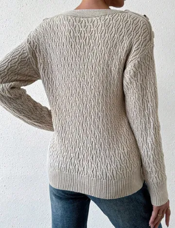 Pulover SHEIN, crem