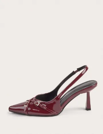 Pantofi SHEIN, visiniu