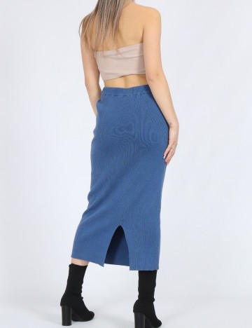 Fusta Vero Moda, albastru