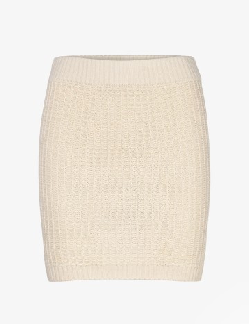 Fusta Vero Moda, crem
