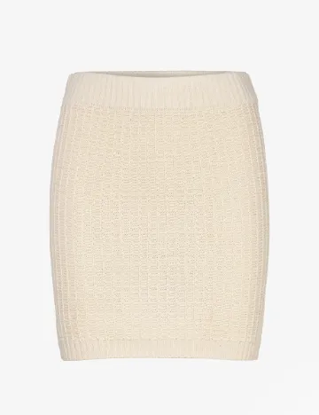 Fusta Vero Moda, crem