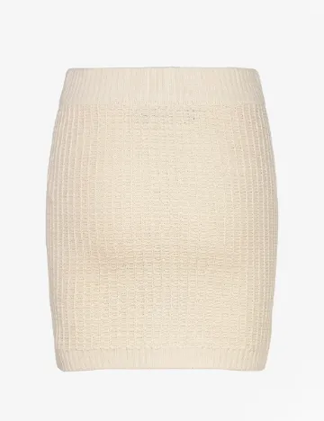 Fusta Vero Moda, crem