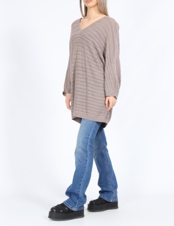 Bluza Oversize Vero Moda, maro