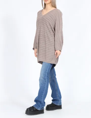 Bluza Oversize Vero Moda, maro