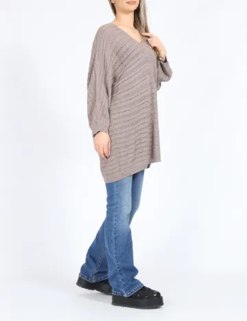 Bluza Oversize Vero Moda, maro