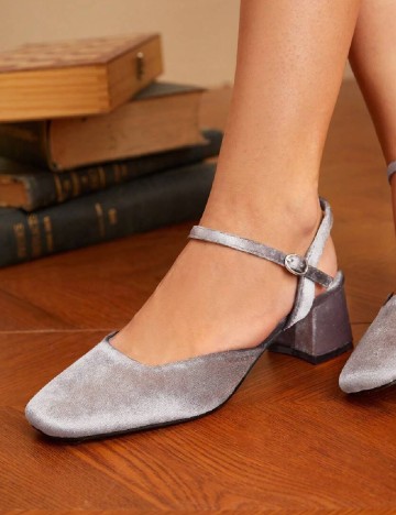 Pantofi SHEIN, gri