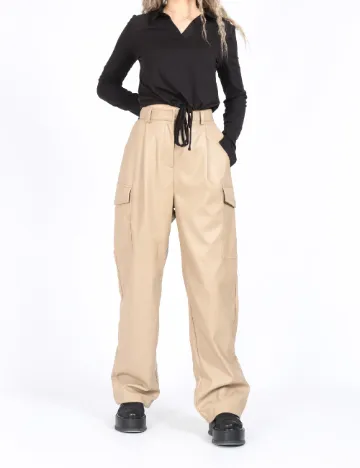 Pantaloni Vero Moda, maro