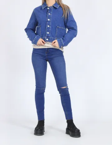 Jacheta Vero Moda, albastru
