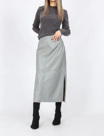 Fusta Vero Moda, gri