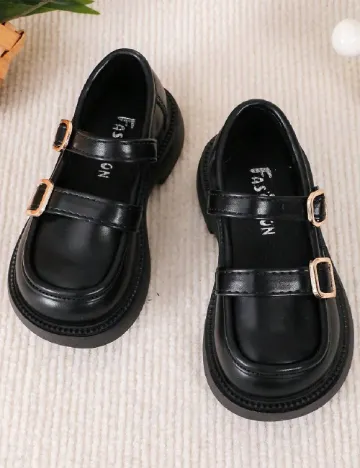 Pantofi Shein Kids, negru