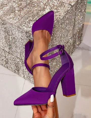 Pantofi SHEIN, mov
