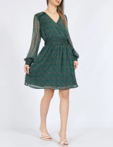 Rochie scurta Vero Moda, verde Verde