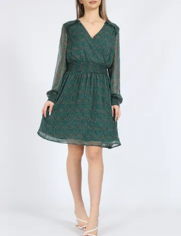 Rochie scurta Vero Moda, verde Verde