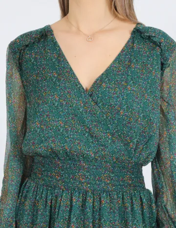 Rochie scurta Vero Moda, verde Verde
