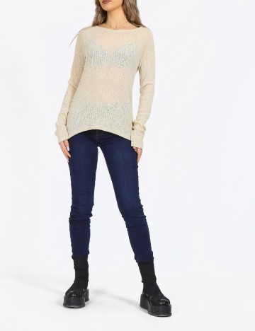 Bluza Vero Moda, crem