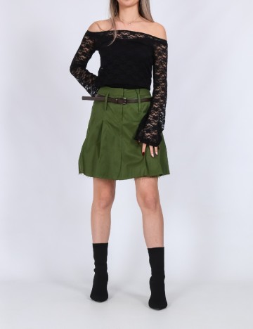 Fusta Vero Moda, verde
