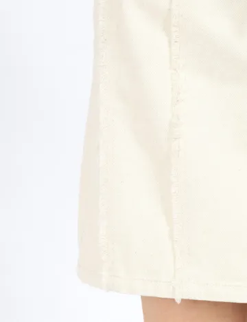 Fusta Vero Moda, crem