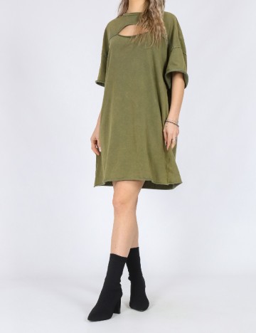 Rochie scurta SHEIN, verde