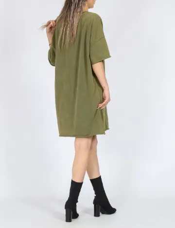 Rochie scurta SHEIN, verde